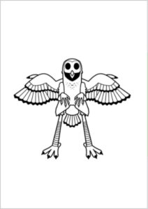 Dibujos de 99 Noches en el Bosque para Colorear 10