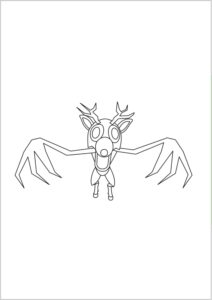 Dibujos de 99 Noches en el Bosque para Colorear 12