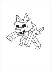 Dibujos de 99 Noches en el Bosque para Colorear 4