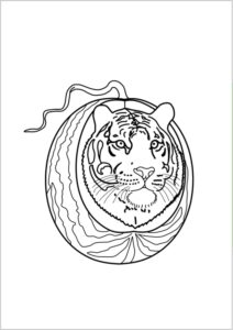 Dibujos de Brainrot Iitaliano para colorear 16