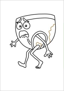 Dibujos de Brainrot Iitaliano para colorear 28