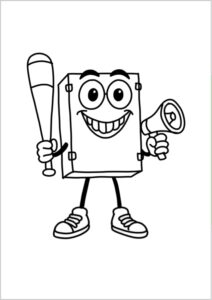 Dibujos de Brainrot Iitaliano para colorear 29