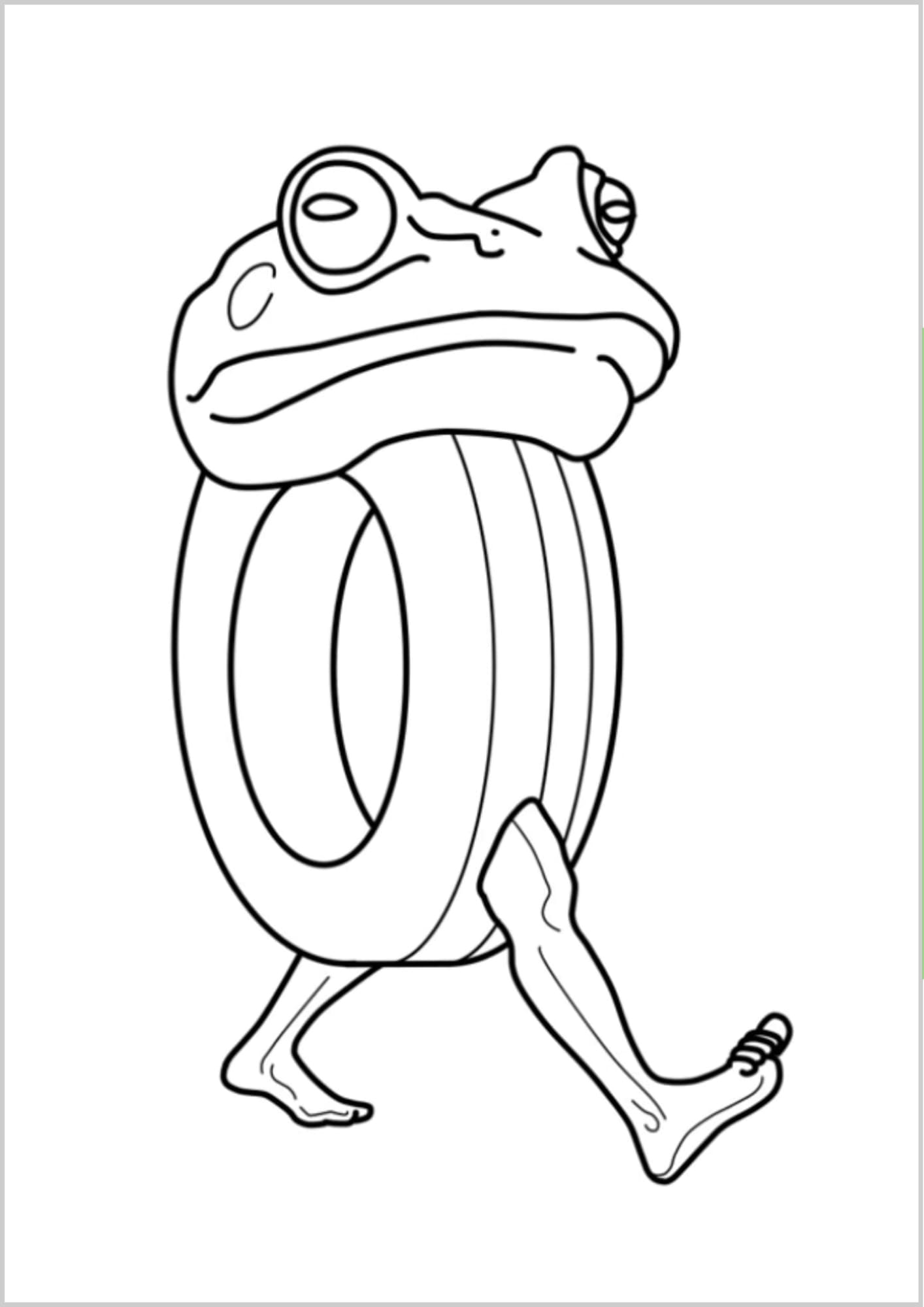 Dibujos de Brainrot-Iitaliano para colorear